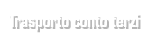 Trasporto conto terzi